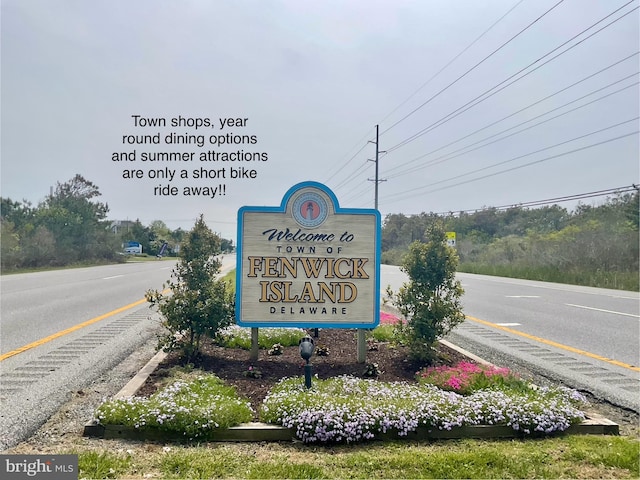 39947 Narrows Rd Unit 13, Fenwick Island, DE 19944 - view of community sign
