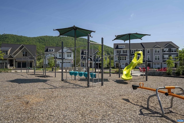 4017 Marie Curie Ct, Charlottesville, VA 22902 - communal playground featuring a residential view