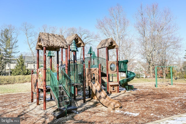 view of community playground