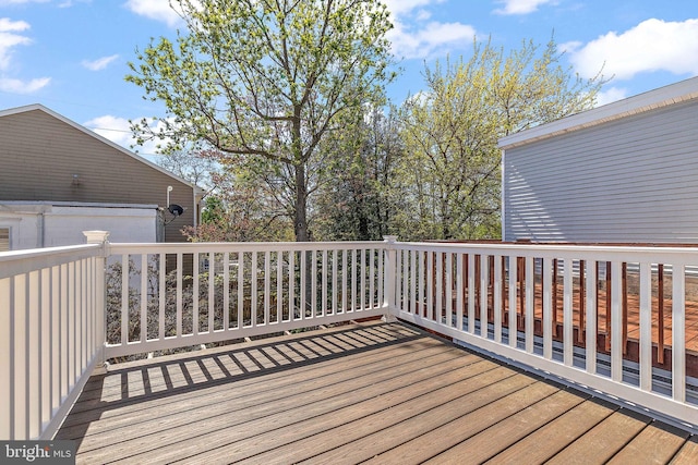 view of deck