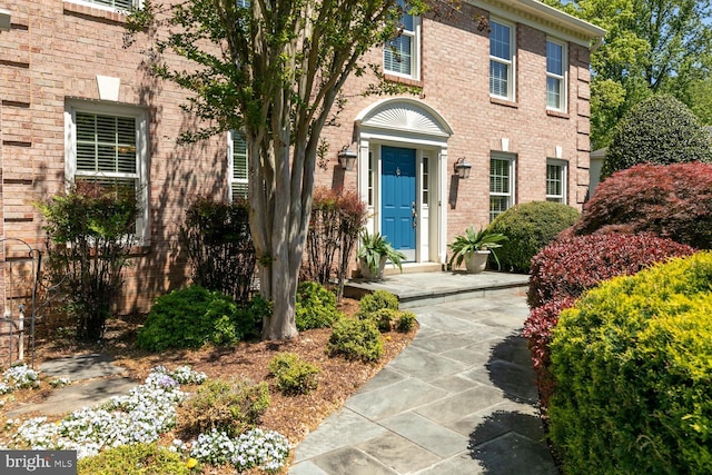 10808 Fieldwood Dr, Fairfax, VA 22030 - view of exterior entry with brick siding