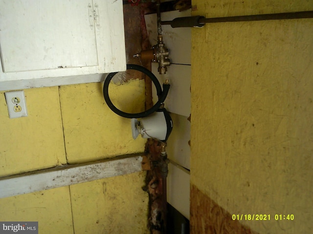view of room details