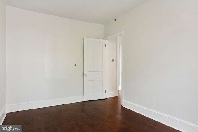 418 Monastery Ave, Philadelphia, PA 19128 - spare room with dark wood-type flooring and baseboards