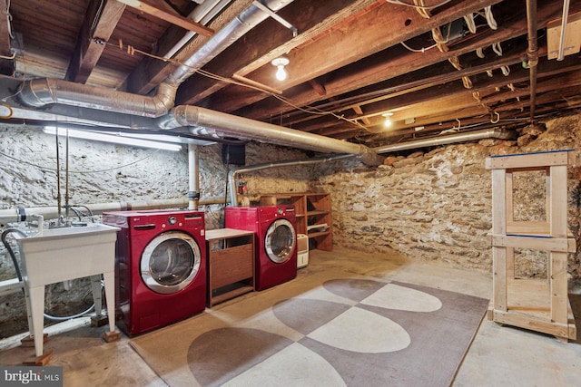 418 Monastery Ave, Philadelphia, PA 19128 - washroom featuring laundry area and independent washer and dryer