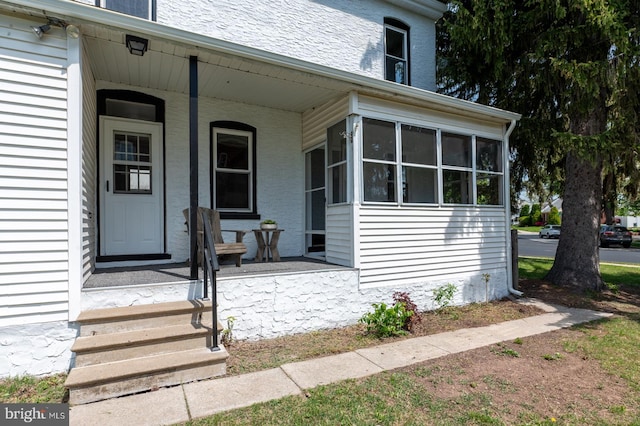 475 Farmington Ave, Pottstown, PA 19464 - property entrance featuring a porch