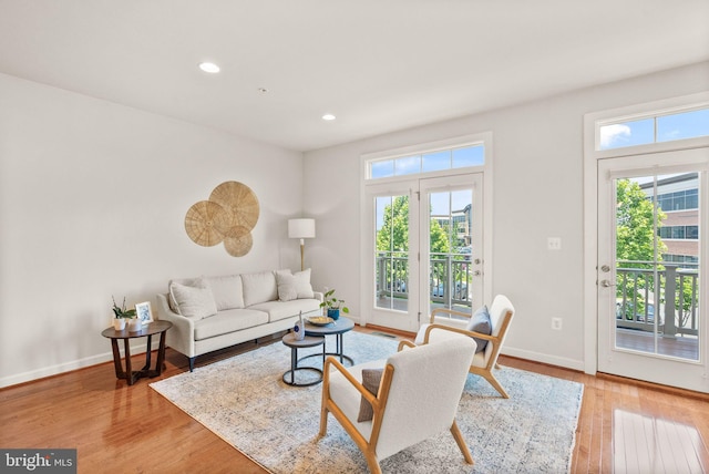 20790 Duxbury Ter, Ashburn, VA 20147 - living room featuring healthy amount of natural light, light wood-style floors, and recessed lighting