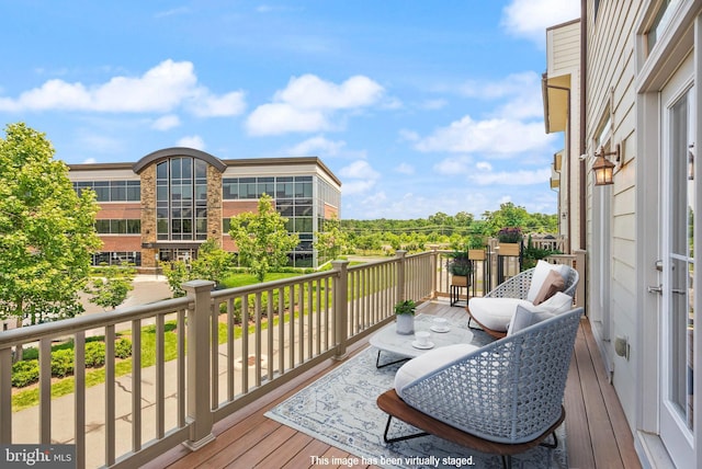 20790 Duxbury Ter, Ashburn, VA 20147 - view of wooden deck