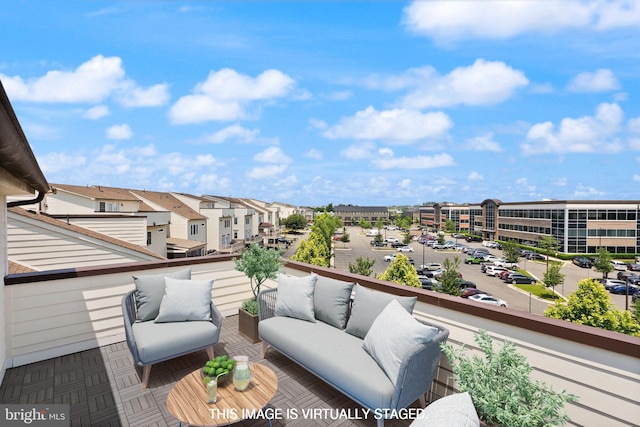 20790 Duxbury Ter, Ashburn, VA 20147 - balcony with an outdoor hangout area