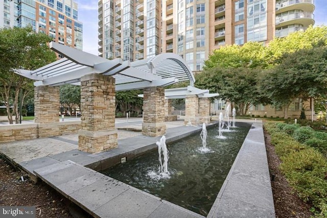 view of property's community