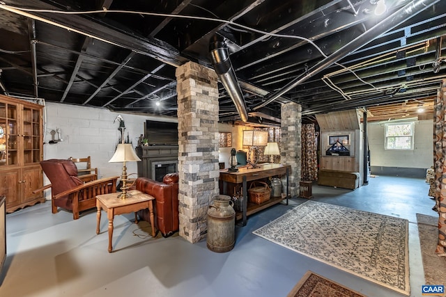 1014 Holmes Ave, Charlottesville, VA 22901 - view of below grade area