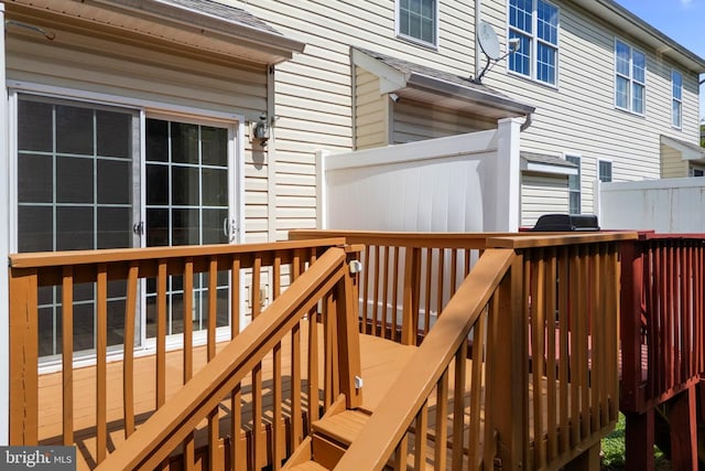 9 Ryan Ct, Telford, PA 18969 - deck featuring stairs