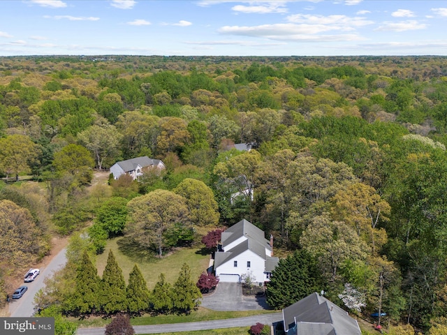 8283 Waterford Mill Ct, Pasadena, MD 21122 - bird's eye view with a view of trees