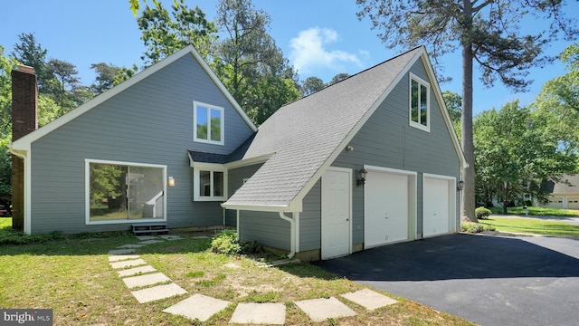 14640 Balsam Ct, Issue, MD 20645 - rear view of house with a shingled roof and a yard