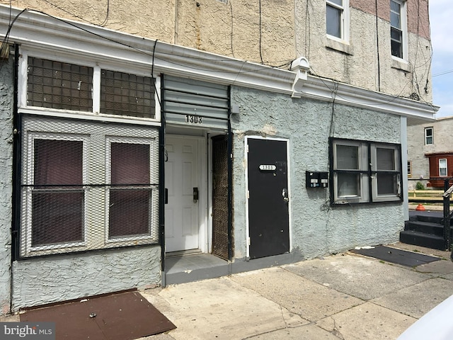 view of exterior entry