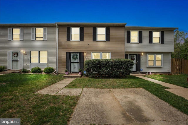 1653 Forest Park, District Heights, MD 20747 - view of property featuring fence and a front yard