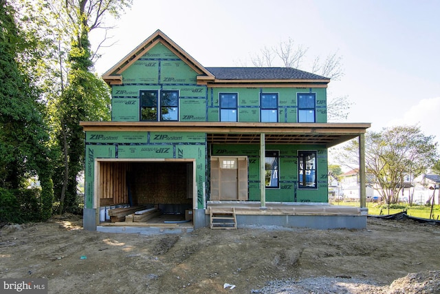 view of property in mid-construction