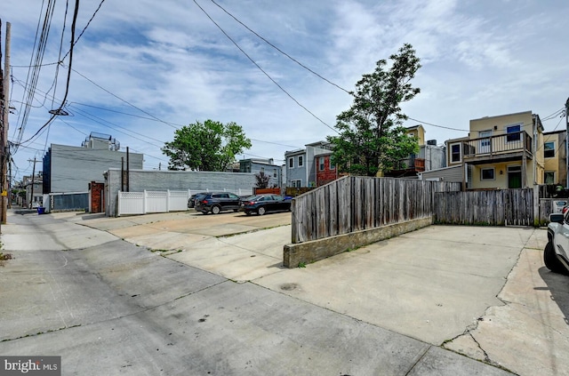 136 W Ostend St, Baltimore, MD 21230 - view of parking with fence