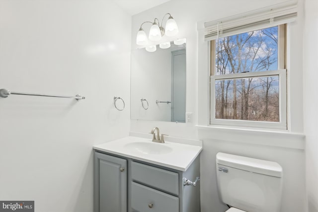 4527 Deer Park Dr, Temple Hills, MD 20748 - bathroom with vanity and toilet
