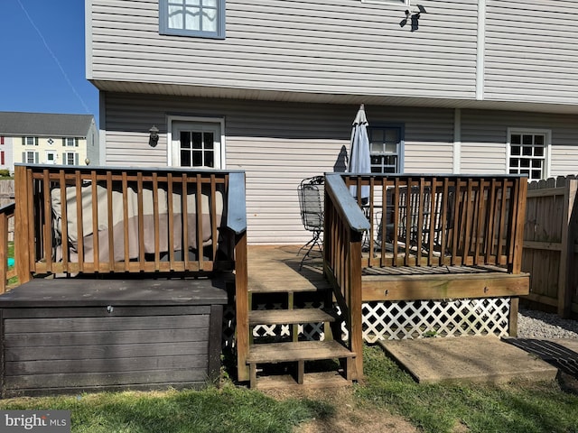 41 Provincial Pkwy, Emmitsburg, MD 21727 - view of deck