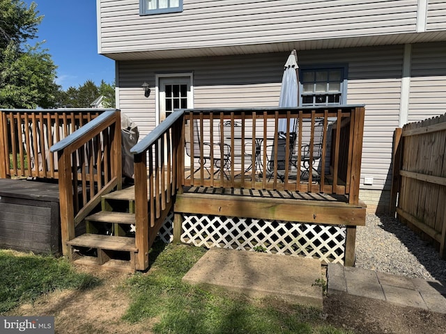 41 Provincial Pkwy, Emmitsburg, MD 21727 - wooden terrace with fence