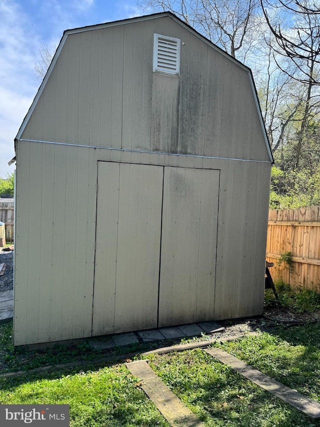 41 Provincial Pkwy, Emmitsburg, MD 21727 - view of shed featuring fence