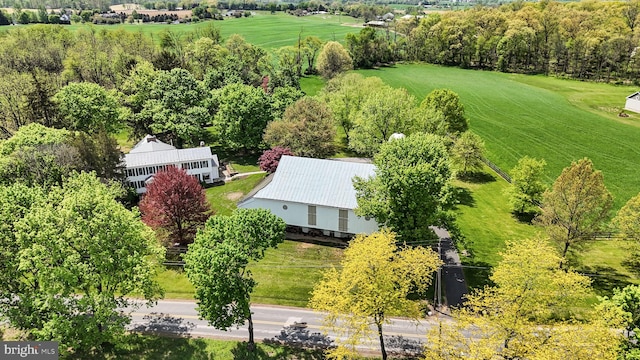 drone / aerial view