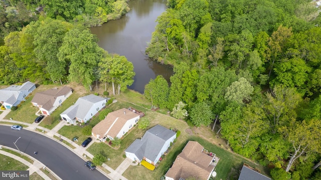 102 Lakebridge Dr, Deptford, NJ 08096 - drone / aerial view with a residential view and a water view