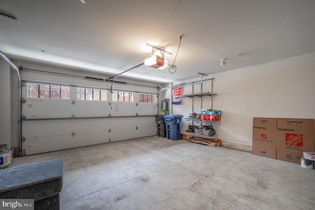 2006 Potomac Ave, Alexandria, VA 22301 - garage featuring a garage door opener