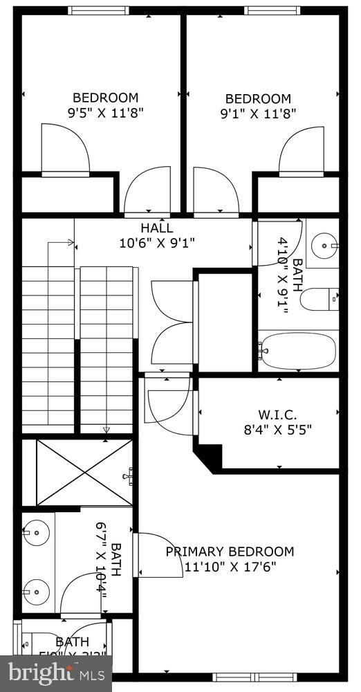 2006 Potomac Ave, Alexandria, VA 22301 - room layout