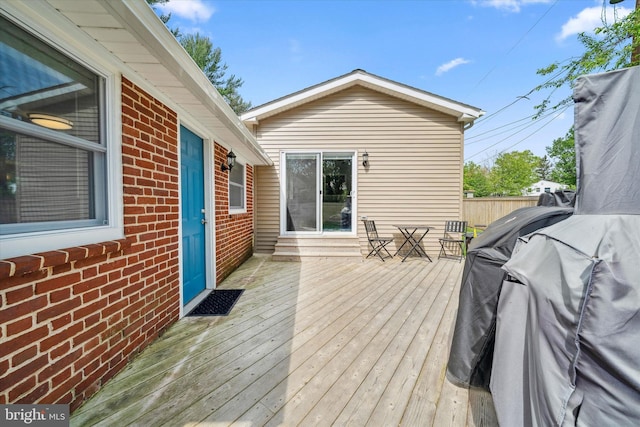 2304 Milltown Rd, Wilmington, DE 19808 - deck featuring fence and outdoor dining area