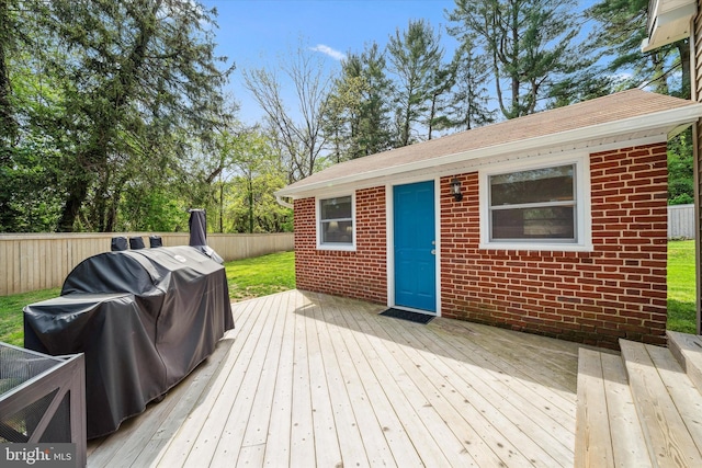 2304 Milltown Rd, Wilmington, DE 19808 - wooden terrace with fence