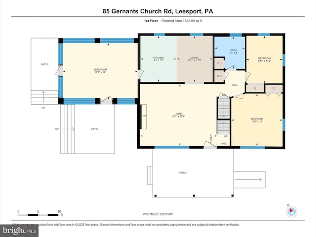 85 Gernants Church Rd, Leesport, PA 19533 - plan