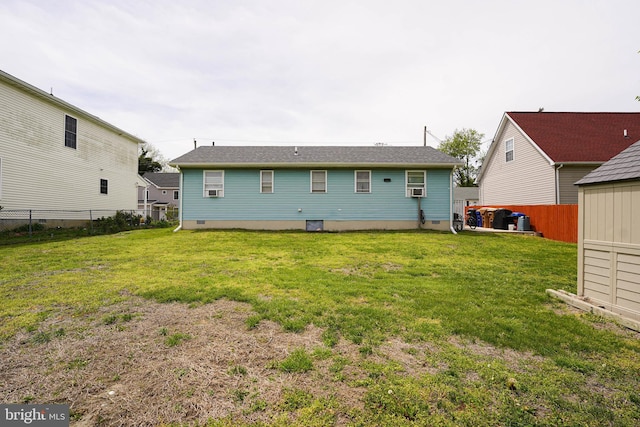 435 N St, Milford, DE 19963 - back of house with a yard and fence