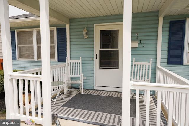 435 N St, Milford, DE 19963 - view of exterior entry with a porch