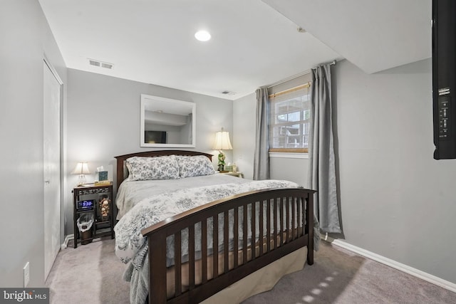 13003 Standish Ct, Woodbridge, VA 22192 - bedroom featuring carpet floors, baseboards, and a closet
