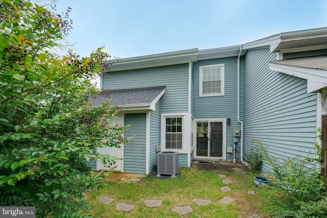13830 Lord Fairfax Pl, Upper Marlboro, MD 20772 - back of house with central AC unit