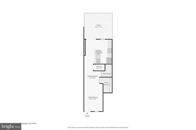 1728 Folsom St Unit A, Philadelphia, PA 19130 - floor plan / room layout