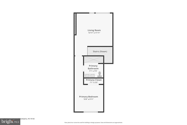 1728 Folsom St Unit A, Philadelphia, PA 19130 - property floor plan