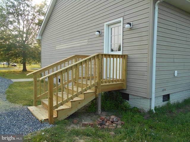 6271 Solomons Cir, Hurlock, MD 21643 - view of wooden deck