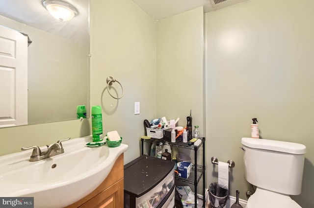 3717 Nortonia Rd, Baltimore, MD 21216 - bathroom with toilet and vanity