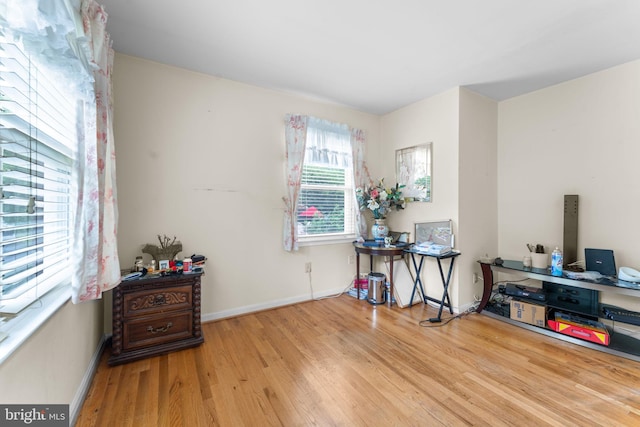 1806 Cranberry Ln, Reston, VA 20191 - misc room with wood finished floors and baseboards