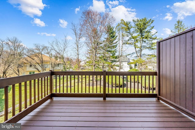 view of deck