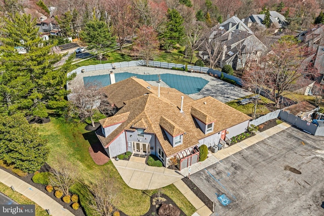 drone / aerial view