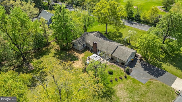aerial view
