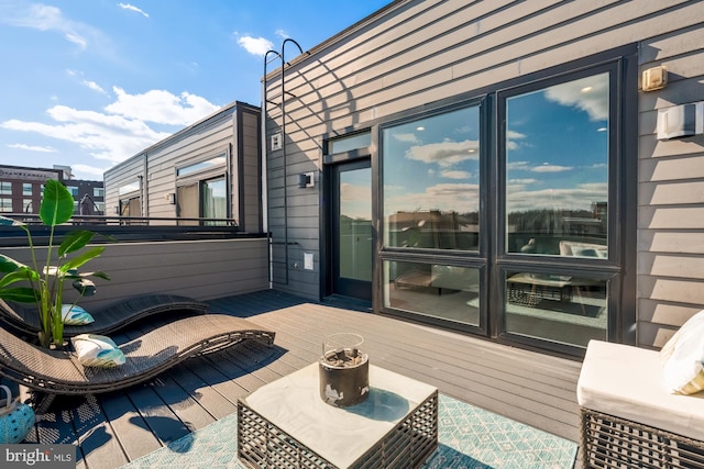 4016 Georgia Ave NW Unit 9, Washington, DC 20011 - view of wooden deck