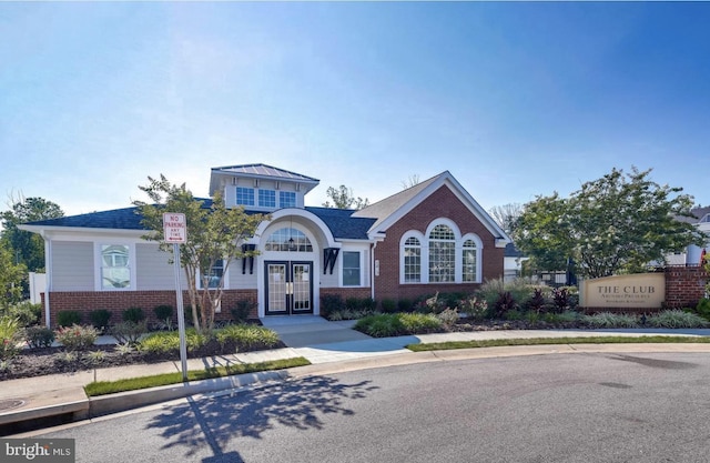 7604 Elmcrest Rd, Hanover, MD 21076 - traditional home featuring french doors and brick siding