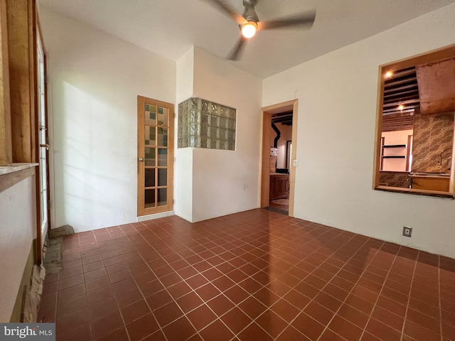 2102 E Dauphin St, Philadelphia, PA 19125 - empty room featuring a ceiling fan