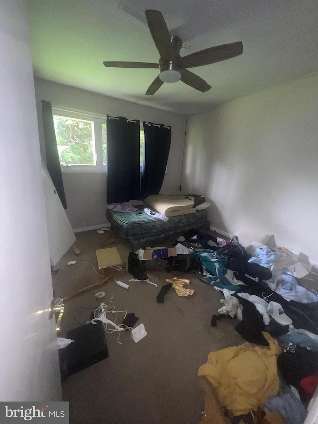 904 S Chester Rd, West Chester, PA 19382 - unfurnished bedroom featuring a ceiling fan