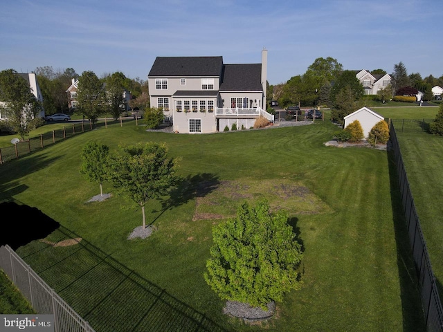 drone / aerial view