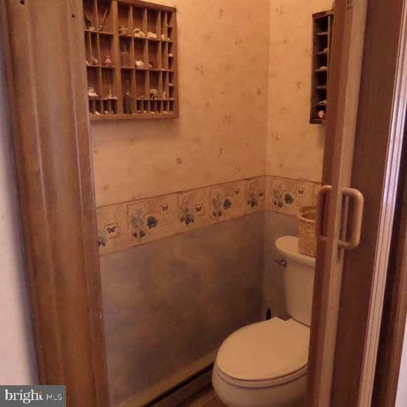 bathroom with toilet